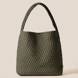 EXCELLENT NAGHEDI NOMAD MEDIUM HOBO - OLIVE GREEN